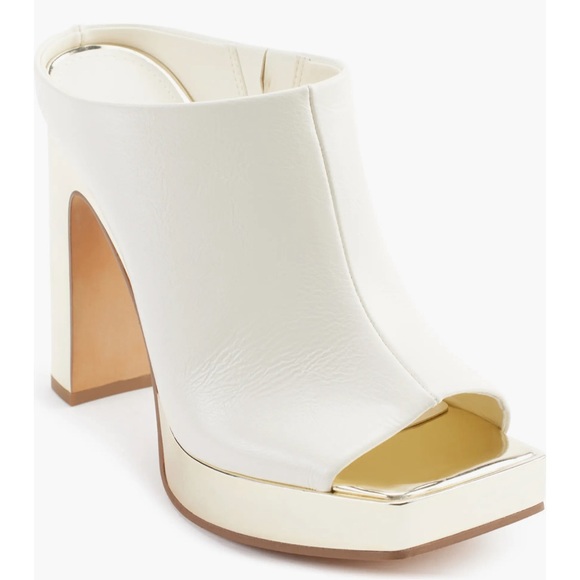 DKNY 9 NEW Women's Peep Toe Platform Heeled Slip On Bootie Sandal - Picture 5 of 11